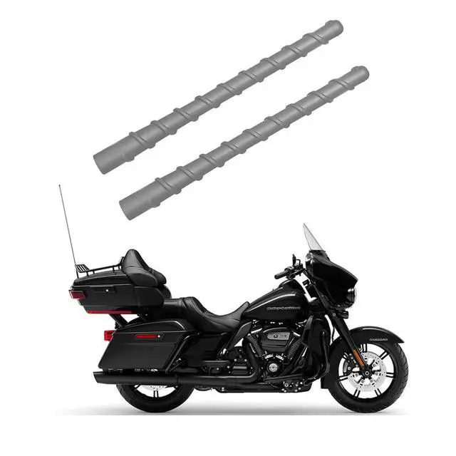 Alt view image 4 of 7 - Short Antenna for Harley Davidson Touring | Street Glide | Electra Glide | Road Glide | Tri Glide | Ultra Limited/Classic, 1998-2026 | Designed for Optimized Radio Reception, 7 Inches Spiral Antenna