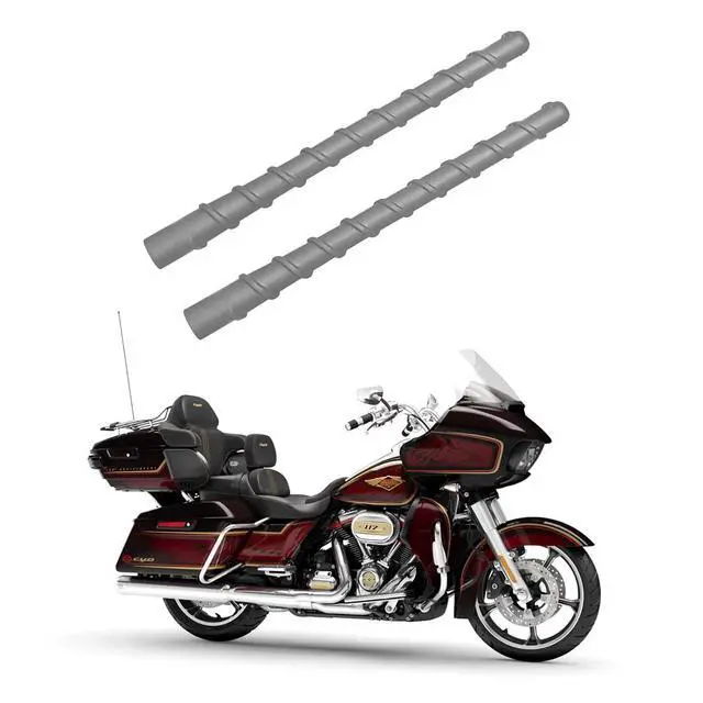 Alt view image 5 of 7 - Short Antenna for Harley Davidson Touring | Street Glide | Electra Glide | Road Glide | Tri Glide | Ultra Limited/Classic, 1998-2026 | Designed for Optimized Radio Reception, 7 Inches Spiral Antenna