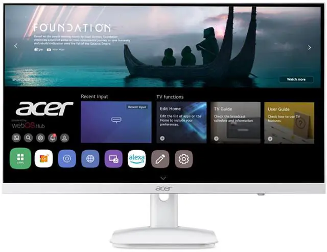 Main image of Smart Monitor with WebOS | 27 FHD 1920 x 1080 IPS | 120Hz | Bluetooth Support | Wireless Projection | iOT Device | 2 x HDMI 1.4, 1 x Ethernet, 2 x USB 2.0 & 1 x Audio | KS272 G0wemiix