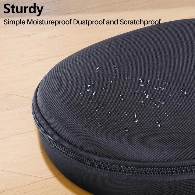 Alt view image 7 of 7 - Case for Anker Soundcore Life Q20 Q30 Q35 Q40 Q45 Q20+ Headphones | Q20i Noise Cancelling Headphones Case, Hard Shell Shockproof, Mesh Bag Orgainizer, Lightweight Travel
