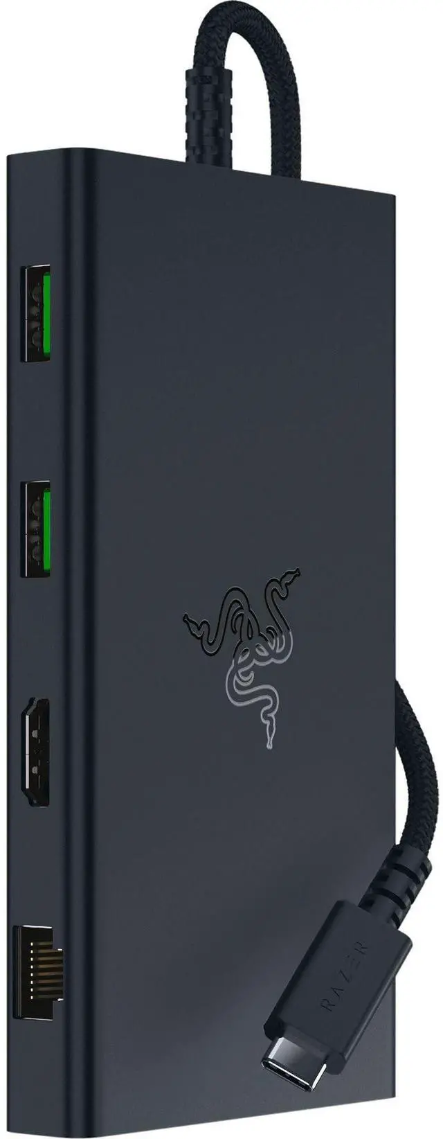 Main image of USB-C Dock, 11-in-1 Portable Travel Hub, 85W, Black
