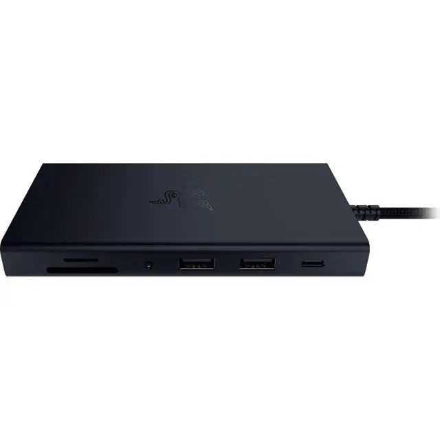 Alt view image 7 of 7 - USB-C Dock, 11-in-1 Portable Travel Hub, 85W, Black