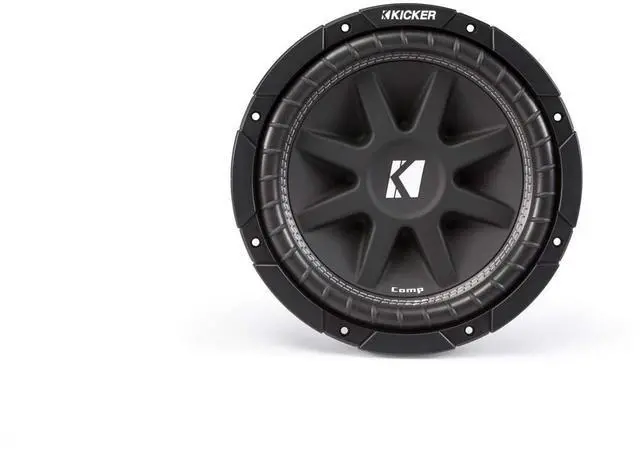 Main image of Comp 10-inch (25cm) Subwoofer, 4-Ohm, RoHS Compliant | Deep low-end punch, ported or sealed box ready, factory stereo upgrade, durable design for daily drivers