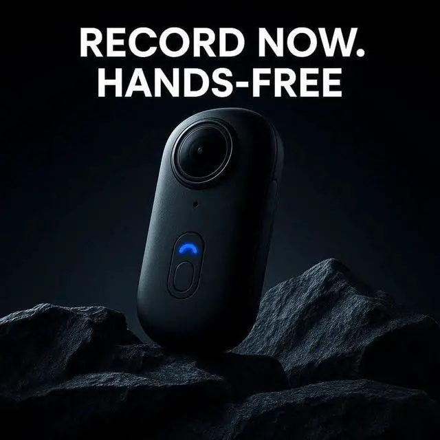 Alt view image 5 of 7 - Visus Cam Mini 4k POV Camera, 4S Vision WiFi Body Camera with 150Min Battery, Thumb-Sized Wearable Camcorder, Waterproof Helmet Cam for Motorcycle/Cycling/Vlogging, Hands-Free Recording