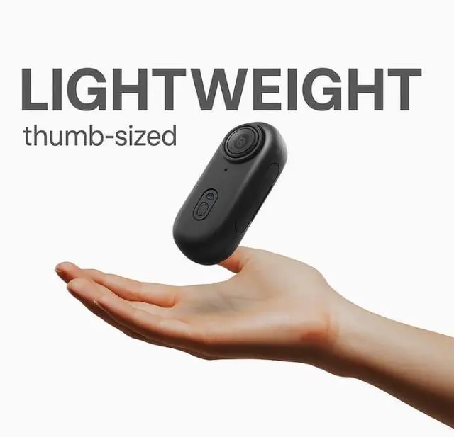 Alt view image 7 of 7 - Visus Cam Mini 4k POV Camera, 4S Vision WiFi Body Camera with 150Min Battery, Thumb-Sized Wearable Camcorder, Waterproof Helmet Cam for Motorcycle/Cycling/Vlogging, Hands-Free Recording