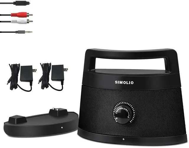 Main image of Wireless Speakers for TV for Seniors, Portable Bluetooth Speaker | TV Voice Enhancer for Hard of Hearing & Hearing Impaired, Dialog & Cinema Mode, Switch from Blutooth & TV Mode, 164ft Range