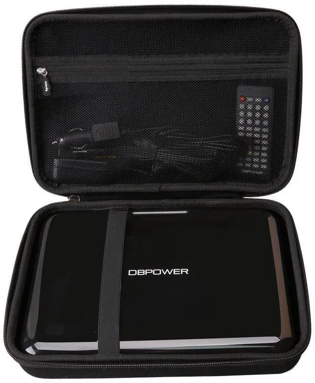 Main image of Case Compatible with DBPOWER 11.5" / 12" Portable DVD Player, Hard Storage Bag for Accessories -Black (Case Only)