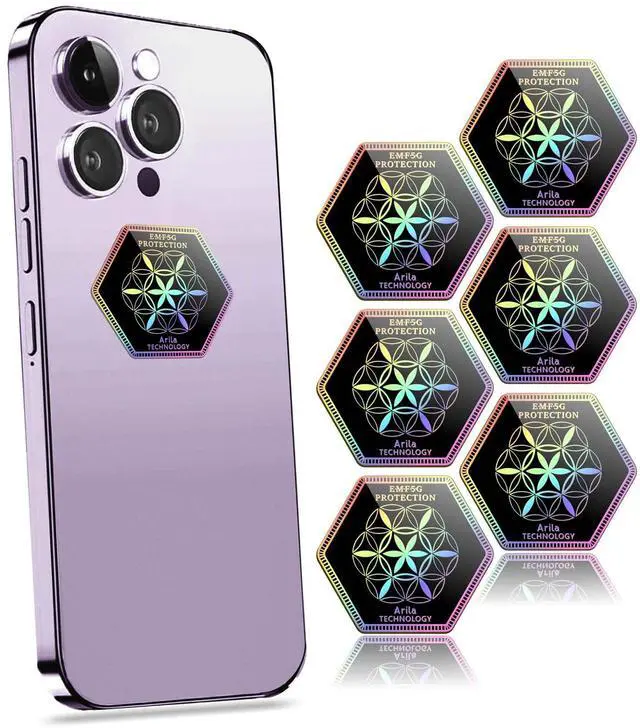 Main image of Stickers for Cell Phones//Tablets/Laptops/All DevicesSuitable for Anyone, Black(6 Pcs)