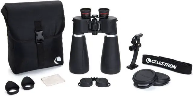 Alt view image 4 of 6 - SkyMaster Pro 15x70 Binoculars for Astronomy & Travel | XLT Fully Multi-Coated Optics,Waterproof & Fogproof,Rubber Armored Body,Astronomy & LongRange Viewing,Tripod Adapter Included