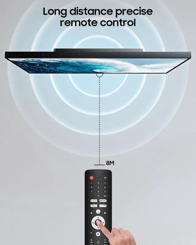 Alt view image 6 of 7 - 3-in-1 Remote Control for Outdoor TVs - Compatible with Deck Pro 2.0, Pool Pro 2.0, QLED Series, IP66 Waterproof