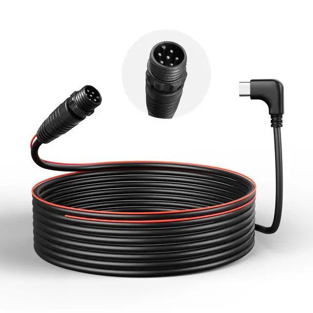 Alt view image 2 of 4 - 2.5K HDR IP67 Rear Camera, 33ft Threaded Cable, G900 PRO/TriPro | For G900 PRO/TriPro Threaded Version Only, 2.5K HDR Camera, 33ft Threaded 6-Pin Cable, IP67