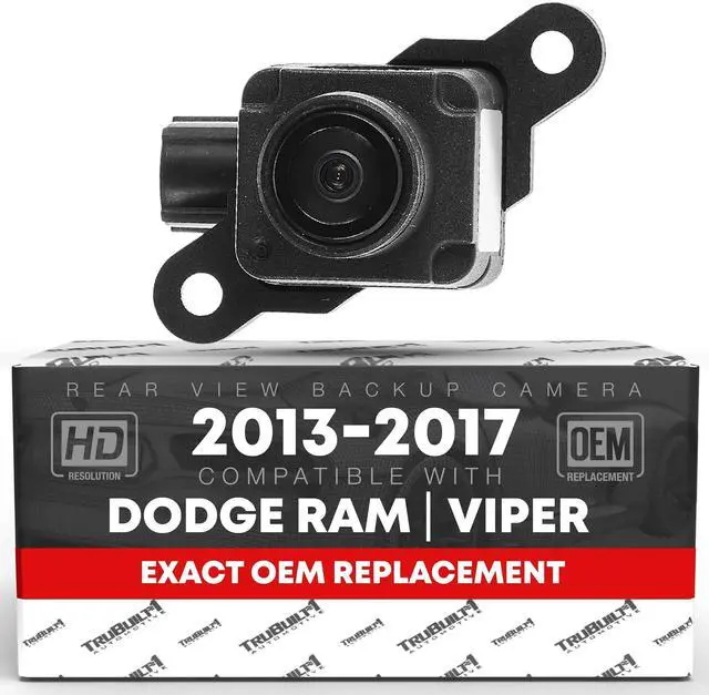 Main image of Rear View Backup Camera - Compatible with 2013-2015 Dodge Ram 1500, 13-15 Ram 2500, 13-15 Ram 3500, 13-17 Dodge Viper - OEM 56038978AL, 56038978AK, 56038978AJ, 56038978AI, 56038978AH, 590-079