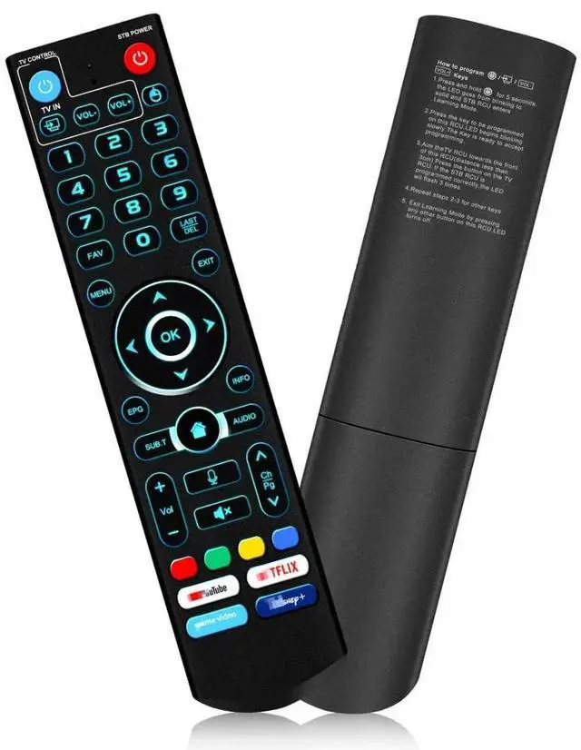 Main image of Voice Backlight Remote Control Replacement Compatible for vSeeBox V5 Pro,3 Pro, V3 Plus