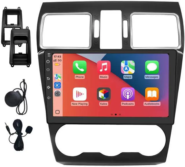 Main image of Car Radio Stereo for Subaru Forester 2015-2018 CarPlay/Android Auto | 5G WiFi Suitable for Factory Sounds System,Wireless CarPlay/Android Auto,GPS DSP RDS,Upgrade BT 5.0 AM/FM