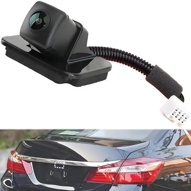 Main image of Backup Camera for 2014 2015 2016 2017 Honda Accord Sedan EX-L Touring | 39530-T2A-A21 39530-T2A-A31 Rear View Reverse Camera Parking Assist Camera Replacement 39530-T2A-U110-M2 39530T2AU21 590-440