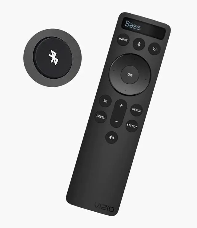 Alt view image 2 of 7 - Original Replacement Bluetooth Backlit Display Soundbar Remote for VIZIO Home Audio Sound System V21-H8R V21d-J8 V51-H6 V51x-J6 M21D-H8R M21D-H8 M512-H6 M51a-H6 M512a-H6 M51AX-J6 P514A-H6(Model - D51)