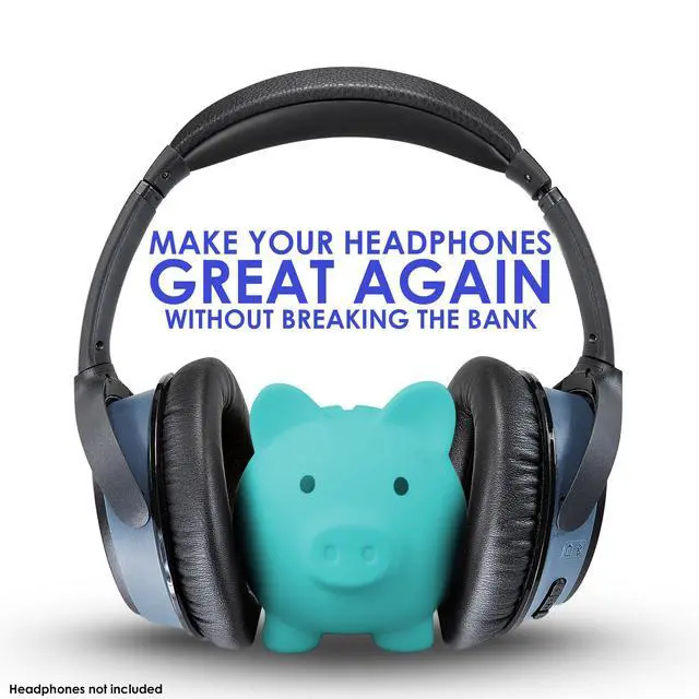 Alt view image 7 of 7 - SoundLink AE2 Ear Pads and SoundLink AE2 Headband Cushion Compatible with Bose SoundLink Around-Ear 2 (AE2) Headphones (Black). Seamless DIY Fit | Extra Thick | 3D Printed