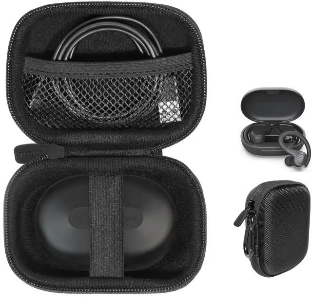 Main image of Case for JLab Go Air Sport, Air Sport+, JLab Go, JBuds ANC 4, Epic ANC 3 (Black)