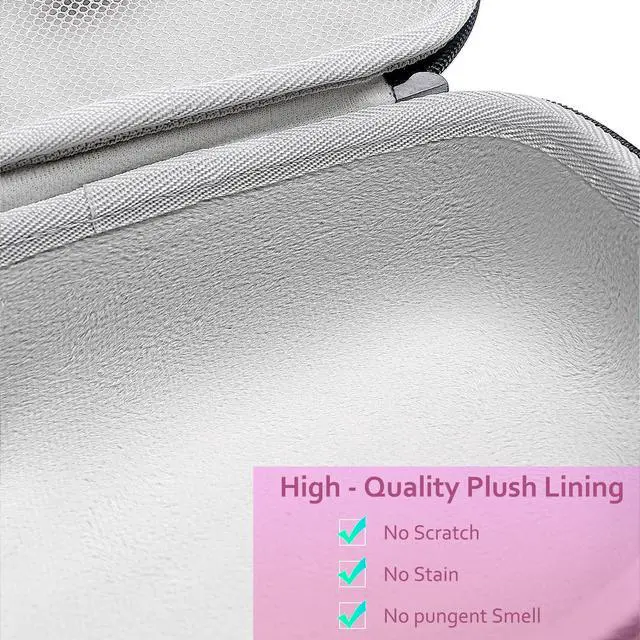 Alt view image 6 of 6 - Hard Case for JBL Junior JR 470NC/460NC/320 Kids Headphones, Gray | for iClever BTH12 HS19 BTH20 BTH22 BTH26/Candy Bila/Acer/JBL/MIDOLA/JoySpark/JLab/ADOOPE/Spiderman/EarFun/ Etc Kids Headphone