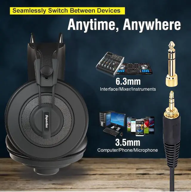 Alt view image 4 of 7 - HD668B MKII Semi-Open Studio Headphones, 50mm Drivers, 56, Wired | For mixing and mastering; HD668 upgraded diaphragm, neutral 50mm-driver tuning, precise imaging and a detachable cable