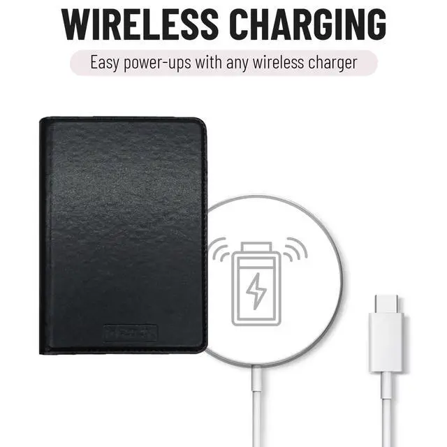 Alt view image 3 of 7 - Smart Passport Holder with Built-in Wireless Tracker MFi Certified Compatible with Apple Find My Travel Wallet with Card Slots, Boarding Pass Pocket & SIM Storage PU Leather (Brown)