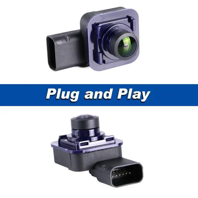 Alt view image 4 of 5 - Backup Camera Compatible with 2017-2022 Ford F250 F350 F450 F550 6pin Plug | Replace# JC3T-19G490-AD, Rear Parking Assist Camera