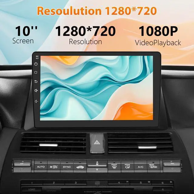 Alt view image 4 of 7 - Car Radio Stereo for Honda Accord 2008 2009 2010 2011 2012 2013
