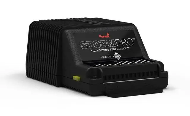 Alt view image 4 of 4 - Feniex Storm-Pro 100 Watt Remote Siren | 23 Programmable Tones, Included PA Mic | 100 Watt Power Output Supports 1 Speaker | Siren