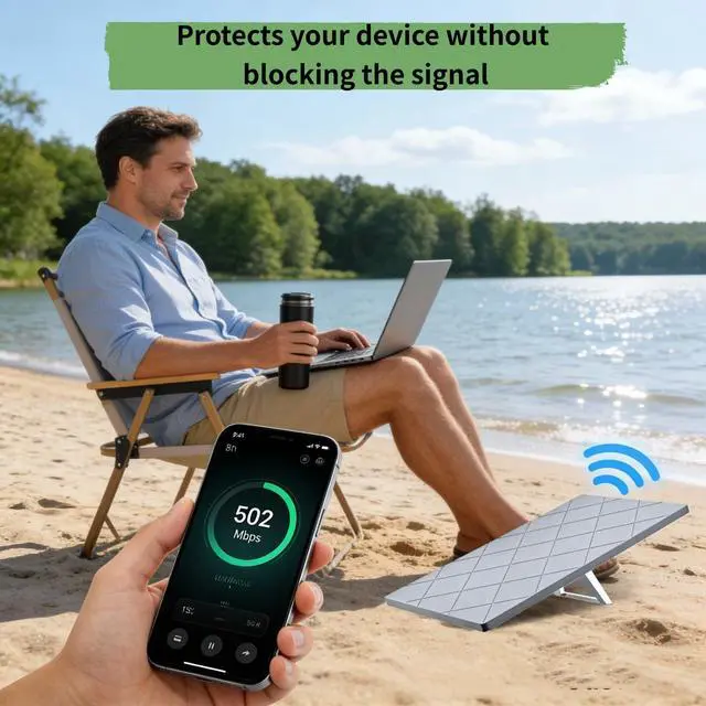 Alt view image 3 of 7 - Protective Cover Case Compatible with Starlink Gen 3 Waterproof Silicone Starlink Standard Accessories Gen 3 Against Rocks, Sand & Hail, Durable Outdoor Protection for Roof, Extreme Conditions