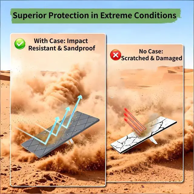 Alt view image 5 of 7 - Protective Cover Case Compatible with Starlink Gen 3 Waterproof Silicone Starlink Standard Accessories Gen 3 Against Rocks, Sand & Hail, Durable Outdoor Protection for Roof, Extreme Conditions