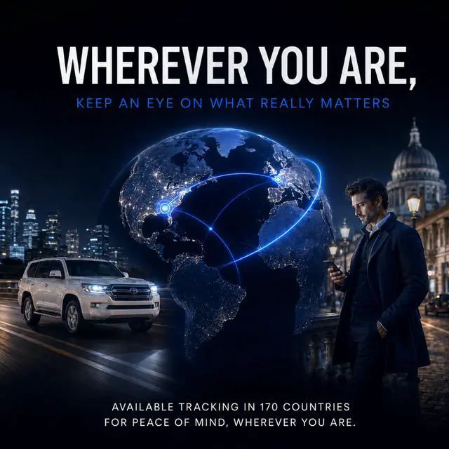 Alt view image 7 of 7 - GPS Tracker for Vehicles No Subscription, Magnetic Car Tracker Device Hidden, Live Location, Tracking Device for Cars, SIM Card Included, 60-Day Battery, IP65 Waterproof, Geo-Fence, Route Playback