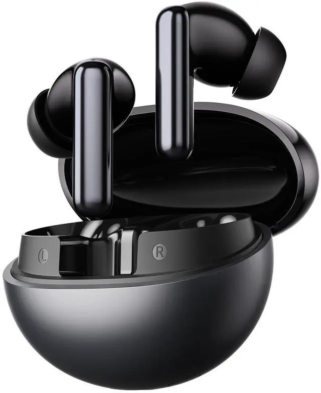 Main image of Flowbuds N55 ANC Wireless Earbuds, Bluetooth 6.0, 6 HD Mics, 40H | 54dB Adaptive ANC, 6 HD Mics for Calls, Hi-Res Audio LDAC, IPX5 Water Resistance, Custom EQ App, In-Ear Detection