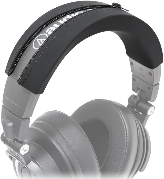 Main image of BandZ ATH - Upgraded Headband Cover for Audio Technica ATH M50X / M50XBT / M50 / M40X / M40 / M40FS / M30X / M30 / M20X / MSR7 by Wicked Cushions | Black
