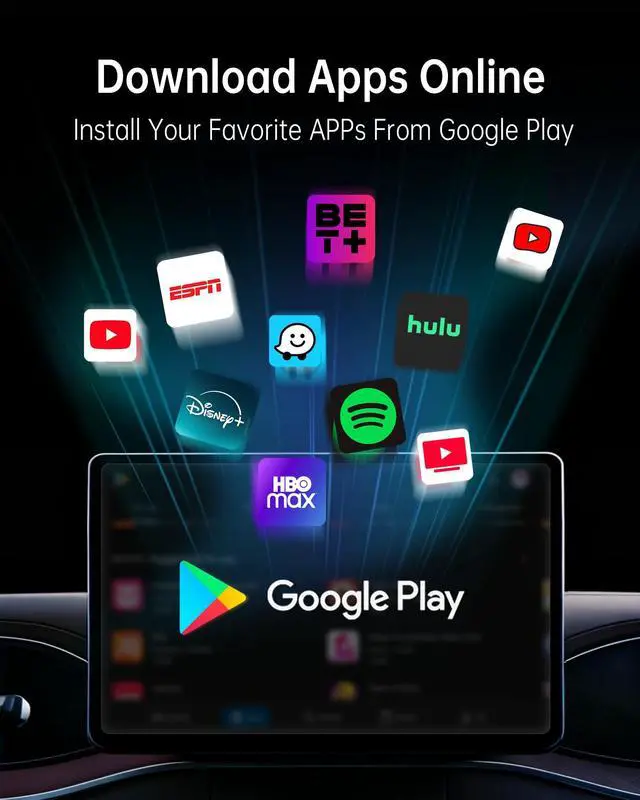Alt view image 5 of 7 - Magic Box 3.0 Pro - 3-in-1 AI Box for Wired CarPlay Cars | Snapdragon 6125 Octa-Core | 4GB+64GB | HDMI Output & Dual Display | 4G SIM | Wireless CarPlay & Android Auto