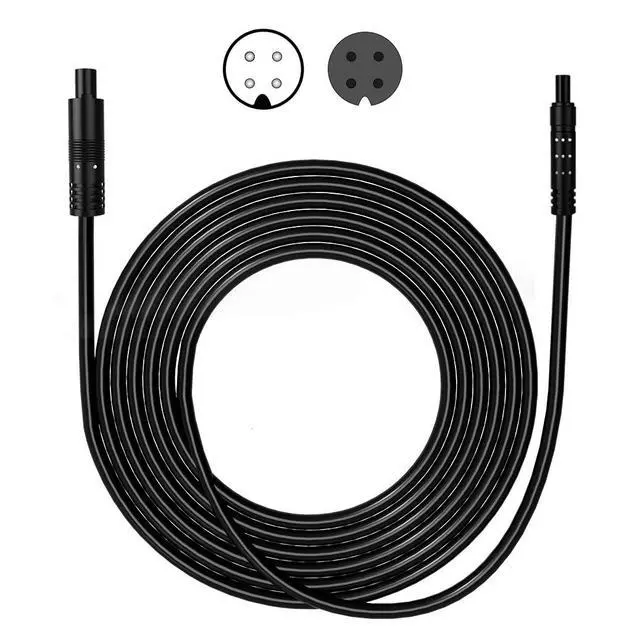 Main image of 4Pin 16.5Ft Dash Cam Rear View Backup Camera Reverse Car Extension Cable | Rear Camera Extension Cable,4Pin Male to Female Dash Cam Extension Cord for Truck, RV, Plug and Play