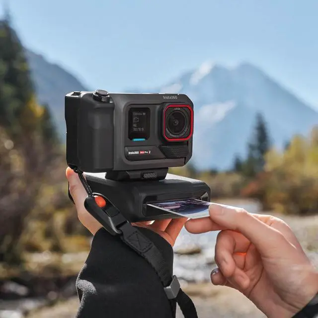 Alt view image 2 of 7 - Pocket Printer for Ace Pro 2 Action Camera, Capture and Print Instantly with This Compact, Portable Bluetooth Printer