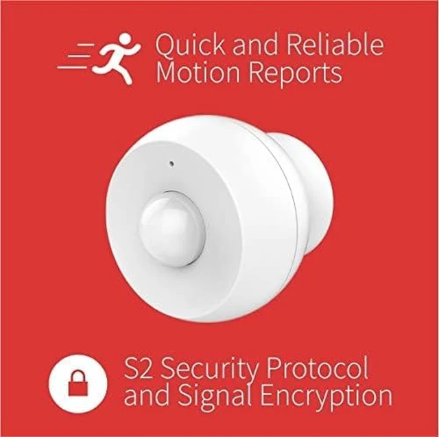 Alt view image 3 of 7 - 800 Series Z-Wave Long Range S2 Motion Sensor ZSE18 800LR with Magnetic Mount, Works with Z-Box, Hubitat, and Home Assistant
