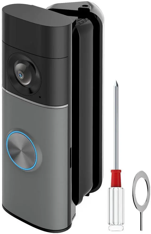 Main image of Ring Doorbell Angle Mount for Ring Doorbell (Newest Model), Widen View Kit | For Ring Battery Doorbell/Pro/Plus(2nd Gen)& Ring Wired Doorbell 2nd/Plus 2nd/Pro 3rd, 35-55° Adjustable Corner Mount