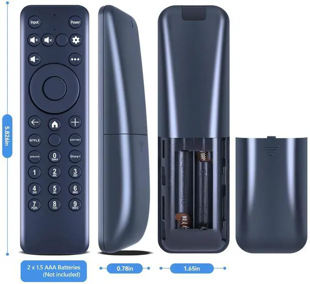 Alt view image 7 of 7 - New Replacement Remote Control for Pioneer Xumo TV CP-RC1NA-23 PN43-751-24U PN50-751-24U PN55-751-24U PN65-751-24U (No Voice Function)