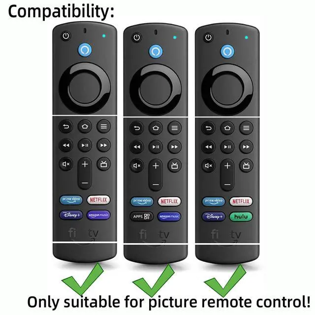Alt view image 2 of 7 - Silicone Remote Cover for Fire TV Stick 3rd Gen 2021 /Fire TV Stick 4k Max Silicone Case Anti-Slip Silicone Protective Case Silicone Sleeve with Magnetic tech(Black+Pink)