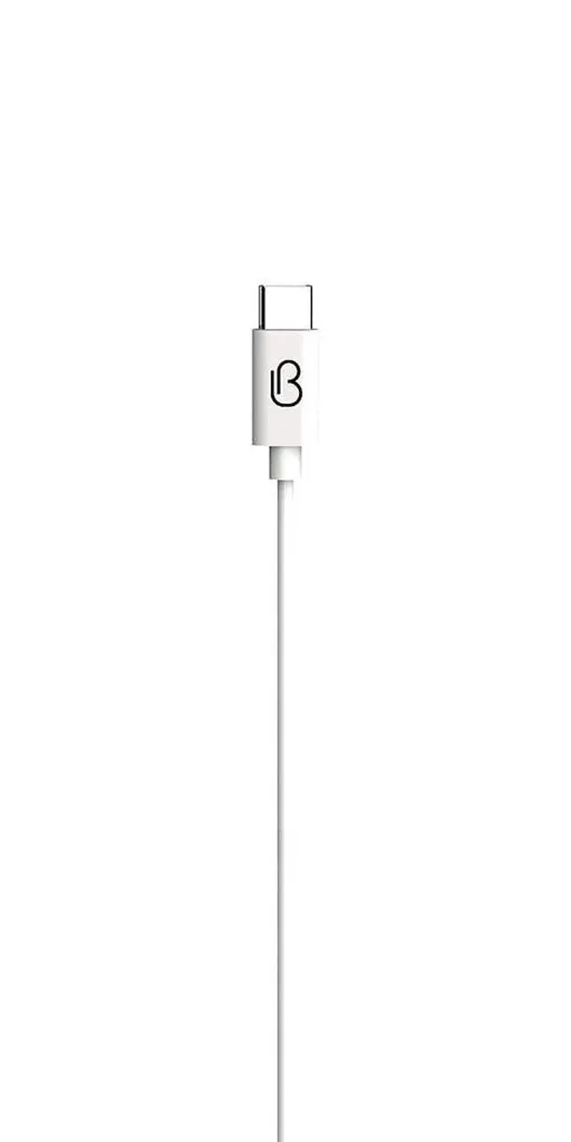 Alt view image 6 of 7 - Two-Person USB-C Earbuds for Couples | Dual Headphones with Individual Volume Control & Microphones | Share Music, Movies & Audiobooks Together | Includes Travel Pouch