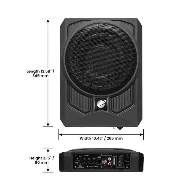 Alt view image 4 of 5 - P10AWK 10 Inch Car Subwoofer, 1000 Watts, Wiring Kit