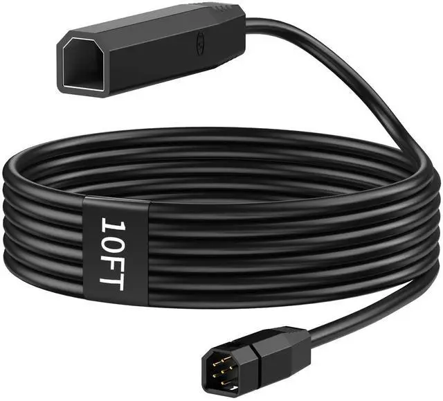 Main image of 10FT Extension Cable Compatible with Humminbird Transducer 720096-2 ECM30 Extension Cable for Helix 5 7 8 9 10 12 15, PiranhaMAX