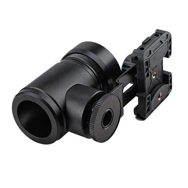 Alt view image 6 of 7 - Aluminum Scope Phone Adapter, Dual View Smartphone Mount | Dual-view design; stable phone alignment; fast mounting