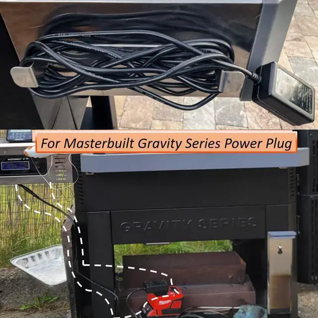 Alt view image 6 of 6 - 9004190216 - Power Adapter for Masterbuilt Gravity Series 560/800/1050 XL Digital Charcoal Grill and Smoker,Gravity Series Power Supply with 15 ft Long Cord
