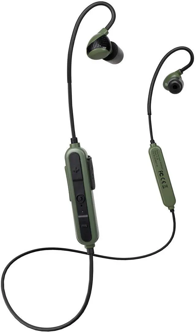 Main image of Sport Advance Bluetooth Shooting Ear Protection for Gun Range | Bluetooth hearing protection for shooters, tactical shooting earbuds, OD green, designed for gun range use