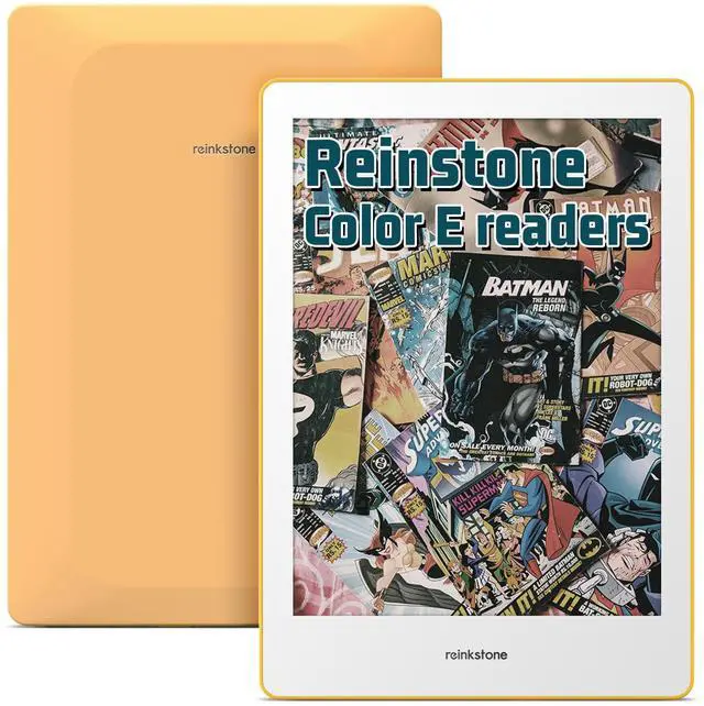 Main image of Color E-Reader - 6" Color Ink Ebook Reader with Open Android System, Supports Mainstream Reading Apps, 32GB Portable E-Ink Tablet for Comics & Manga, 138g Lightweight with Eye-Friendly Front Light