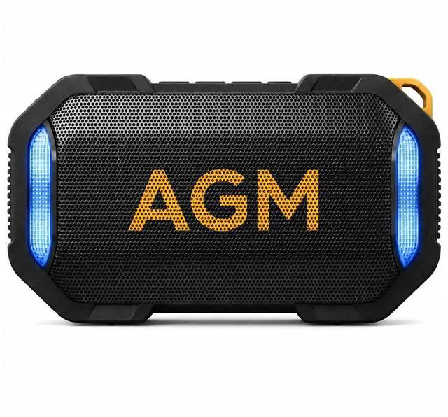 Main image of MagROCK Magnetic Bluetooth Speaker, IP67 Waterproof & Floatable, Strong Magnet Mount for Fridge & Toolbox, Drop-Proof Rugged Portable with RGB Lights, TWS Stereo, for Shower, Garage, Outdoor
