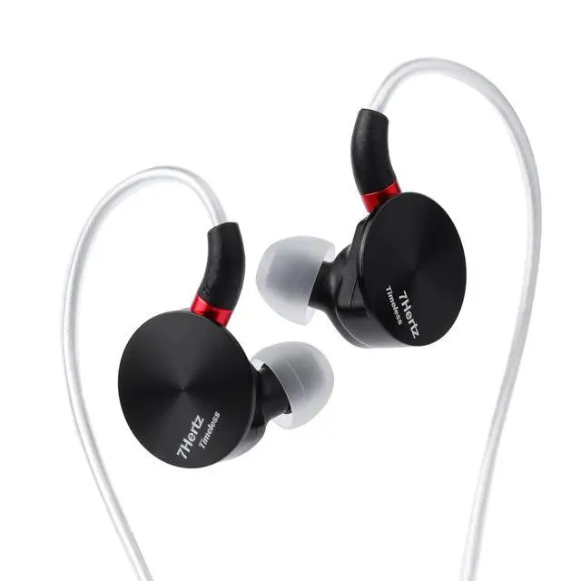 Alt view image 2 of 7 - 7HZ Timeless 14.2mm Planar in Ear Monitor HiFi in-Ear Earphone | with CNC Aluminum Shell, Transparent Neutral Tuning, Detachable MMCX Cable for Instrumental Audiophiles, 3.5mm w/o Mic