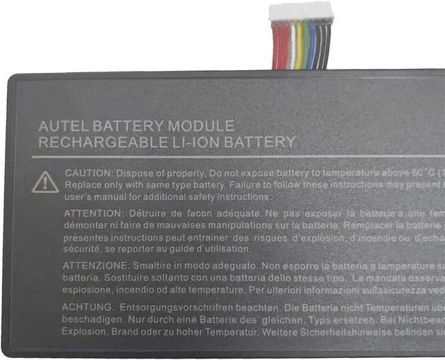 Alt view image 3 of 6 - 515783PH-4P Battery Replacement for AUTEL MaxiCOM MK908 MK908P MaxiSys Pro Elite Series(3.8V 57Wh)